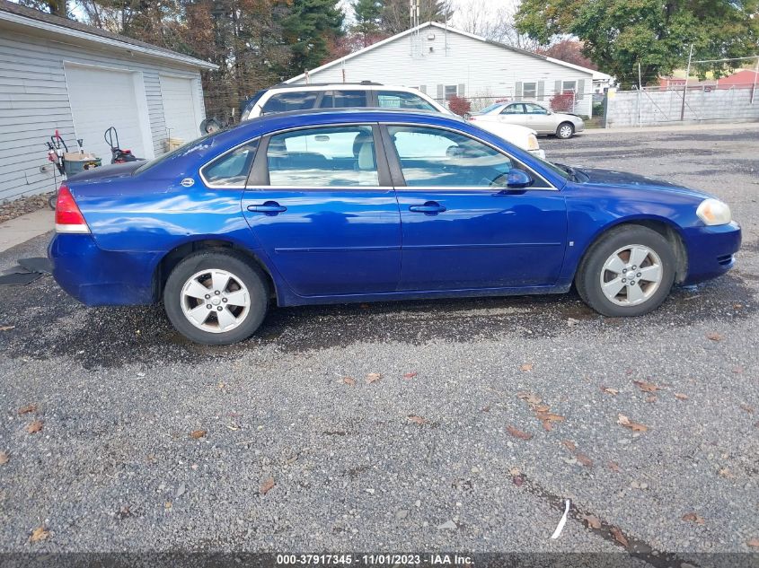 2007 Chevrolet Impala 3.5L Lt VIN: 2G1WT58K079155998 Lot: 37917345