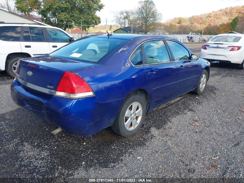 2007 Chevrolet Impala 3.5L Lt VIN: 2G1WT58K079155998 Lot: 37917345