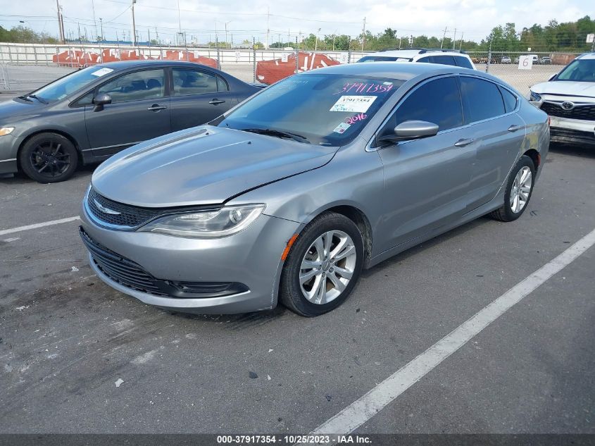 2016 Chrysler 200 Touring VIN: 1C3CCCFB2GN195518 Lot: 37917354