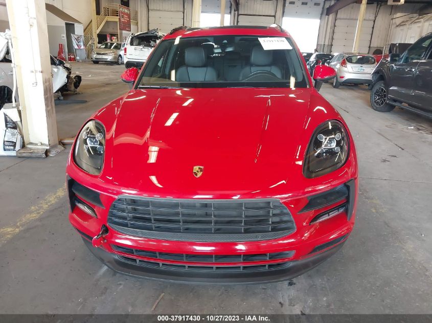 2021 Porsche Macan VIN: WP1AA2A53MLB08946 Lot: 37917430