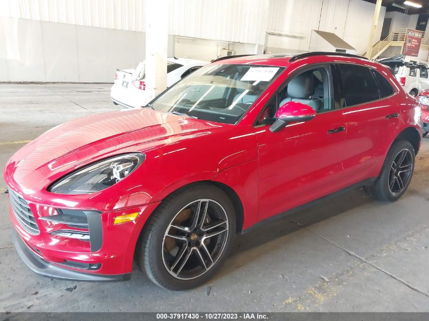 2021 Porsche Macan VIN: WP1AA2A53MLB08946 Lot: 37917430