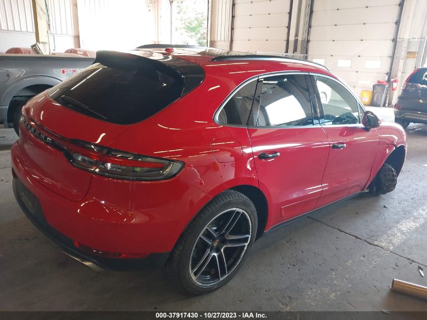 2021 Porsche Macan VIN: WP1AA2A53MLB08946 Lot: 37917430