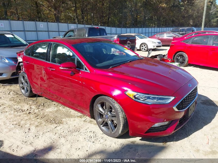 2017 Ford Fusion Sport VIN: 3FA6P0VP3HR219046 Lot: 37917450