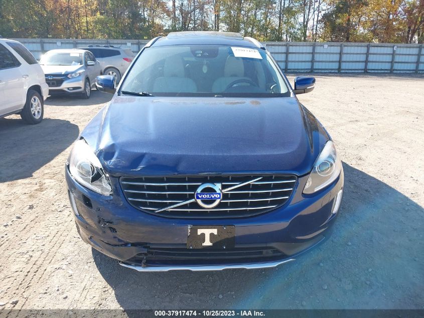 2015 Volvo Xc60 T6 Drive-E Platinum VIN: YV449MDV0F2713009 Lot: 37917474