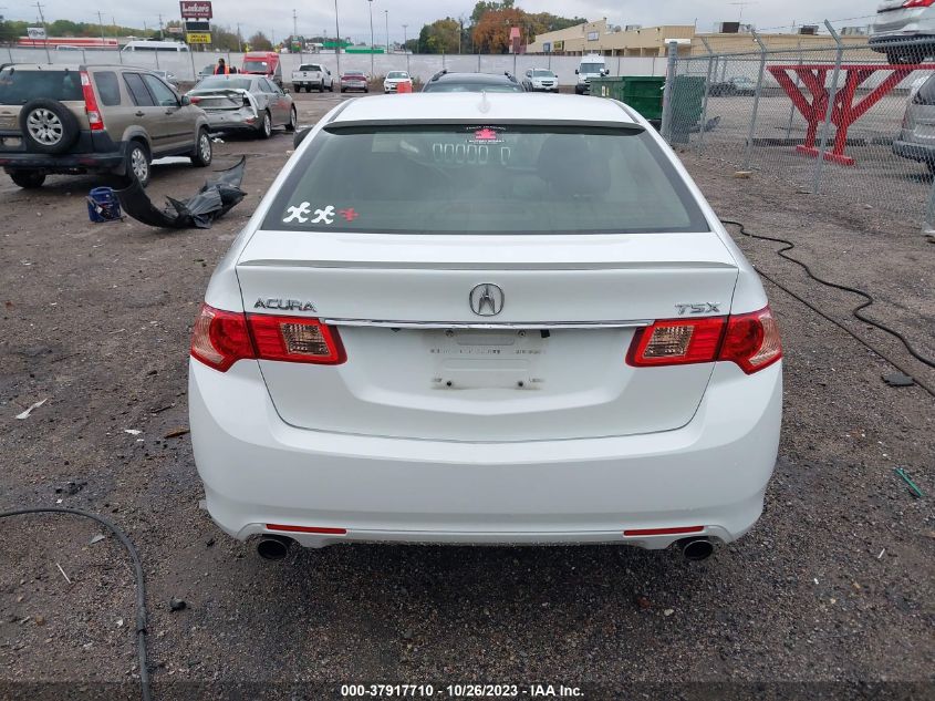 2013 Acura Tsx Tech Pkg VIN: JH4CU2F66DC000743 Lot: 37917710