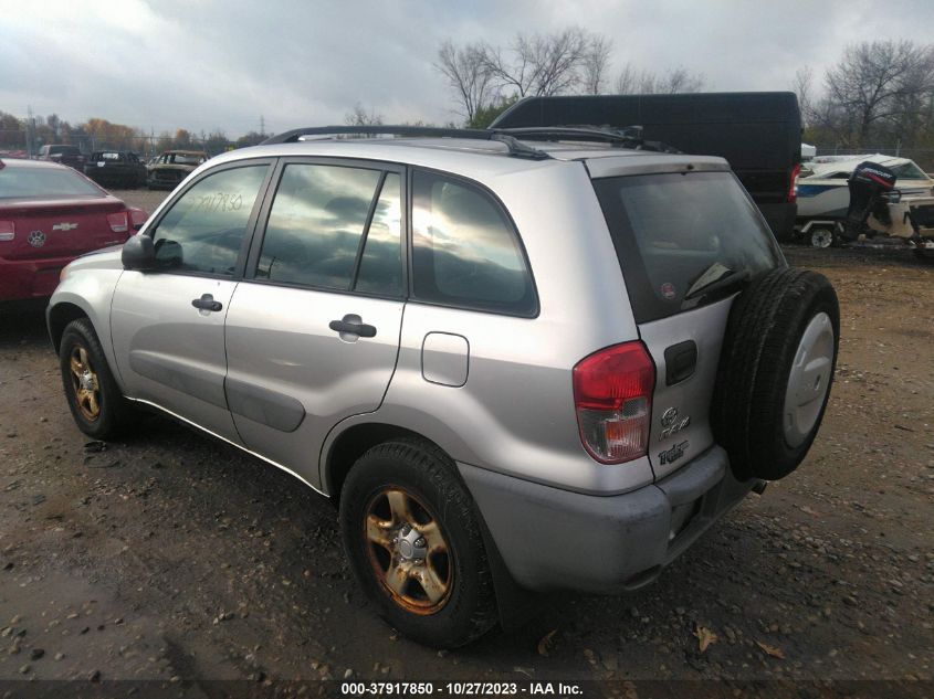 2001 Toyota Rav4 VIN: JTEHH20V910060083 Lot: 37917850