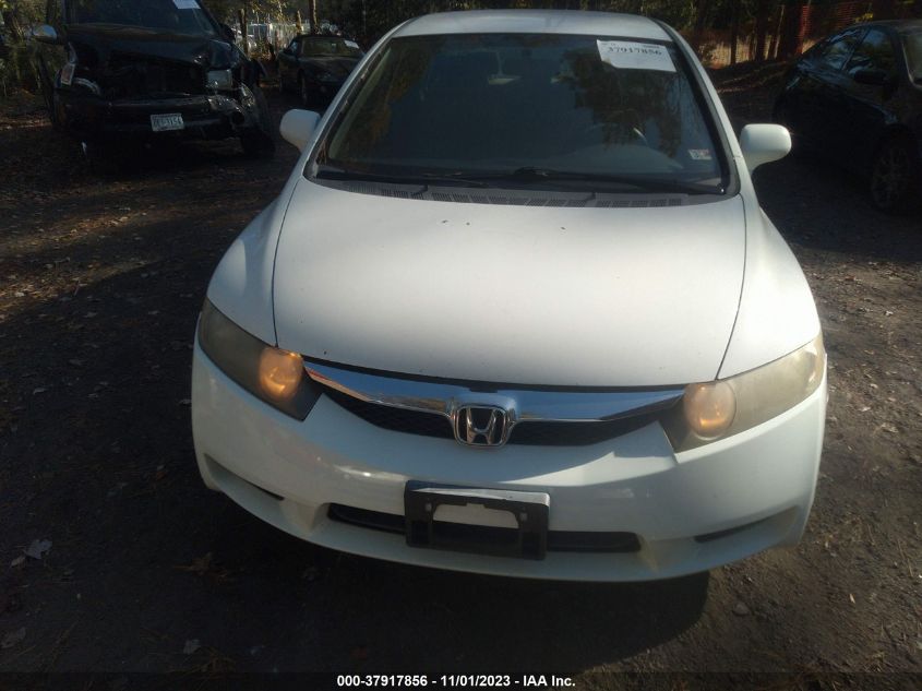 2009 Honda Civic Sdn Lx VIN: 2HGFA16579H304355 Lot: 37917856