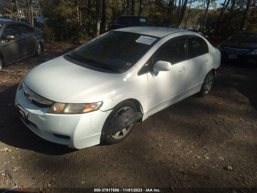 2009 Honda Civic Sdn Lx VIN: 2HGFA16579H304355 Lot: 37917856