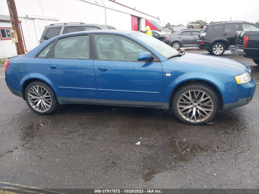 2002 Audi A4 1.8T VIN: WAULC68EX2A211174 Lot: 37917872