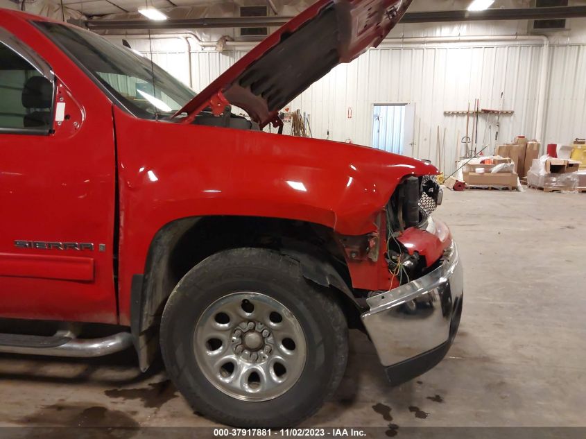 2008 GMC Sierra 1500 Sl VIN: 2GTEK13C381199766 Lot: 37917881