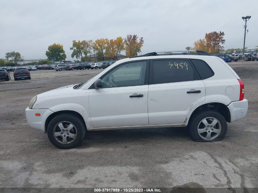 2005 Hyundai Tucson Gl VIN: KM8JM12B15U128210 Lot: 37917959