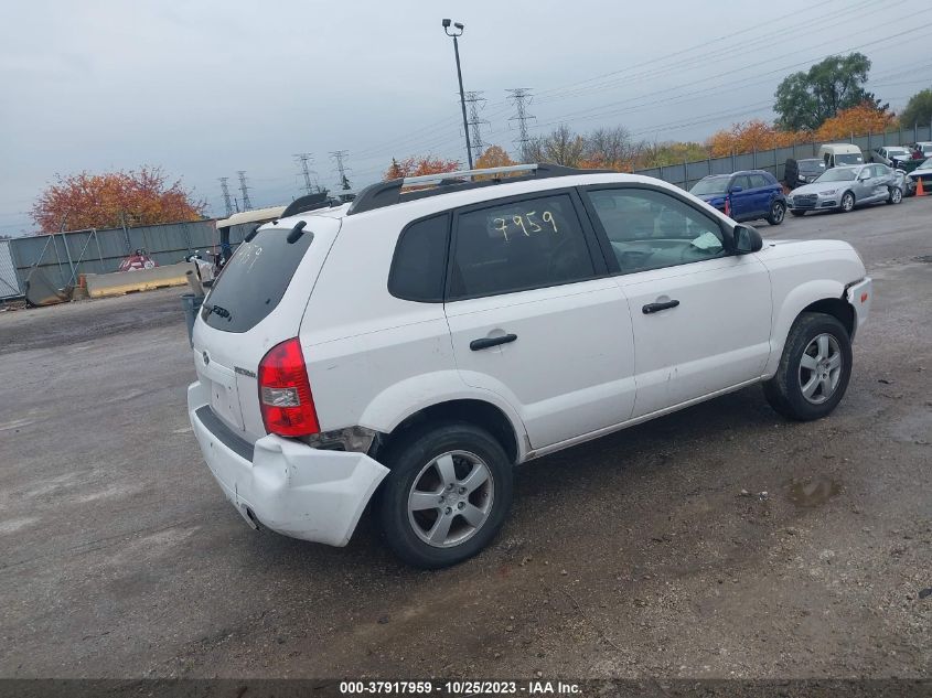 2005 Hyundai Tucson Gl VIN: KM8JM12B15U128210 Lot: 37917959