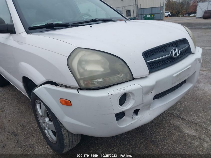 2005 Hyundai Tucson Gl VIN: KM8JM12B15U128210 Lot: 37917959