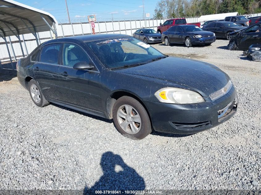 2012 Chevrolet Impala Ls Fleet VIN: 2G1WF5E32C1229953 Lot: 37918041