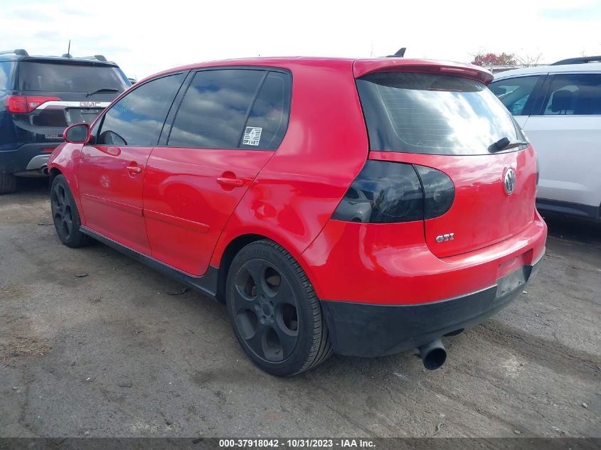 2008 Volkswagen Gti VIN: WVWHV71K88W163789 Lot: 37918042