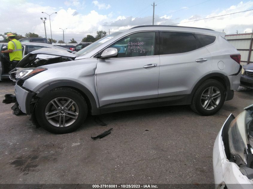 2018 Hyundai Santa Fe Sport 2.4L VIN: 5XYZUDLB8JG527442 Lot: 37918081