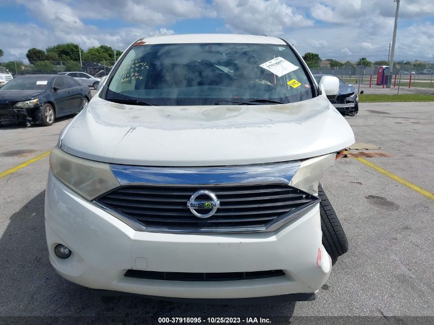 2014 Nissan Quest Sl VIN: JN8AE2KPXE9104126 Lot: 37918095