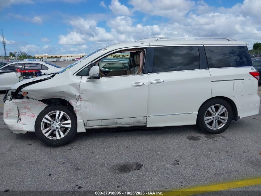 2014 Nissan Quest Sl VIN: JN8AE2KPXE9104126 Lot: 37918095