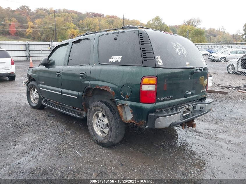 2002 Chevrolet Tahoe Lt VIN: 1GNEK13Z32J251373 Lot: 37918156