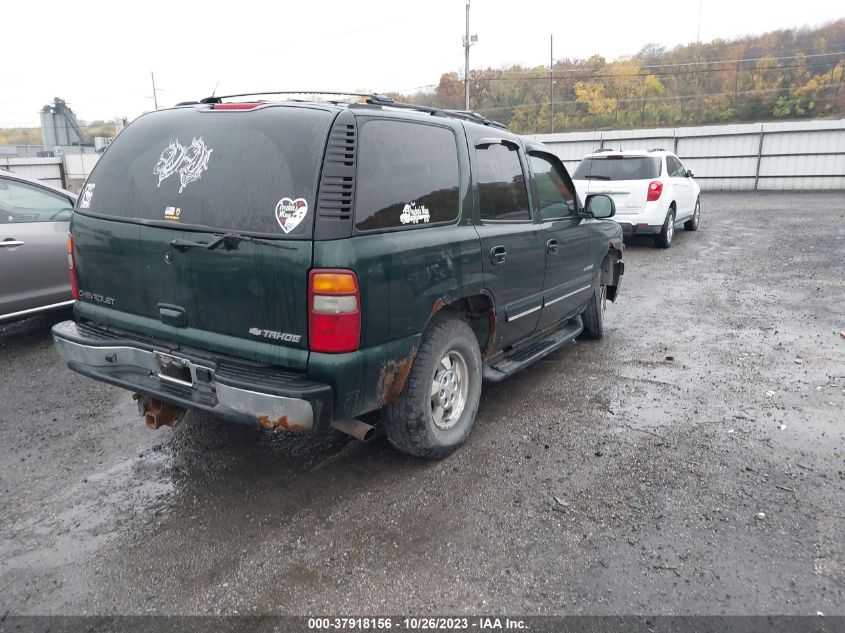 2002 Chevrolet Tahoe Lt VIN: 1GNEK13Z32J251373 Lot: 37918156