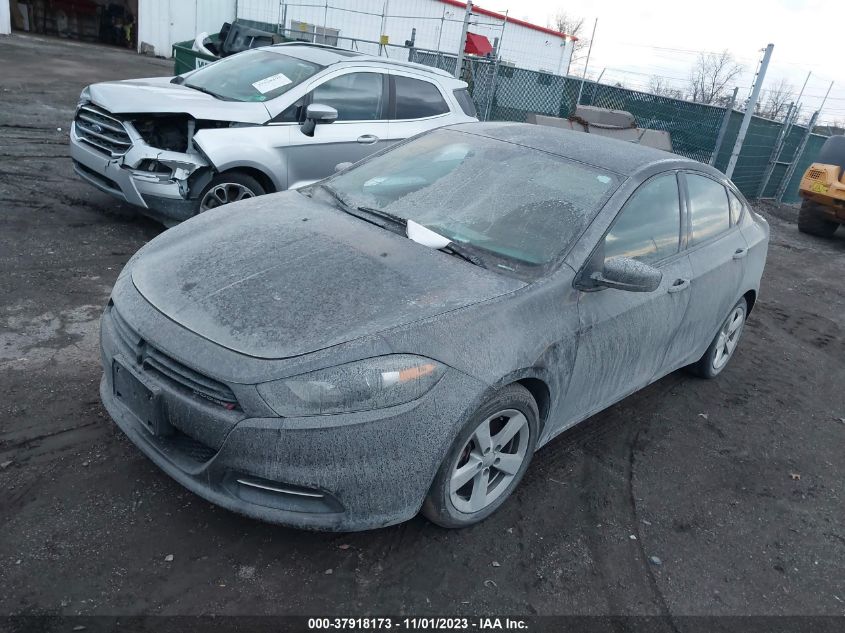 2015 Dodge Dart Sxt VIN: 1C3CDFBB7FD129281 Lot: 37918173