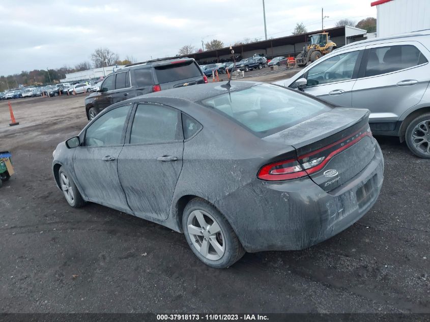 2015 Dodge Dart Sxt VIN: 1C3CDFBB7FD129281 Lot: 37918173