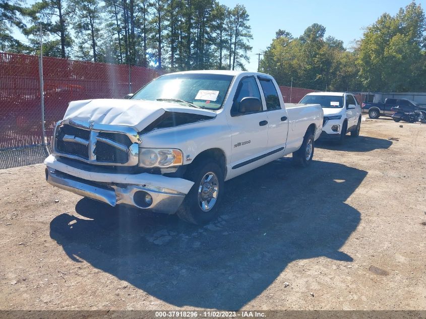 2005 Dodge Ram 2500 Slt VIN: 3D7KR28CX5G704076 Lot: 37918296