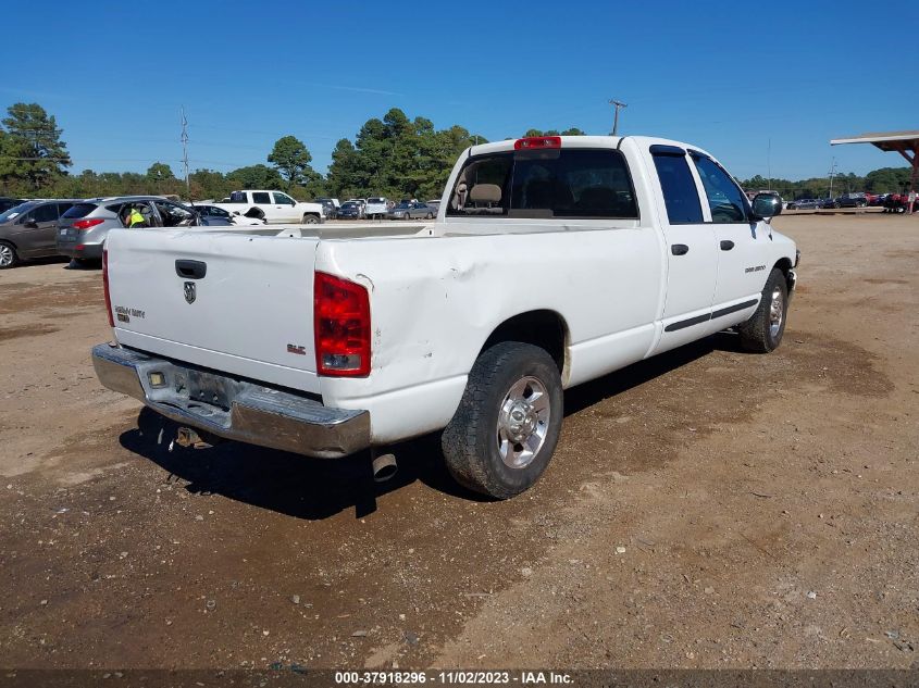 2005 Dodge Ram 2500 Slt VIN: 3D7KR28CX5G704076 Lot: 37918296