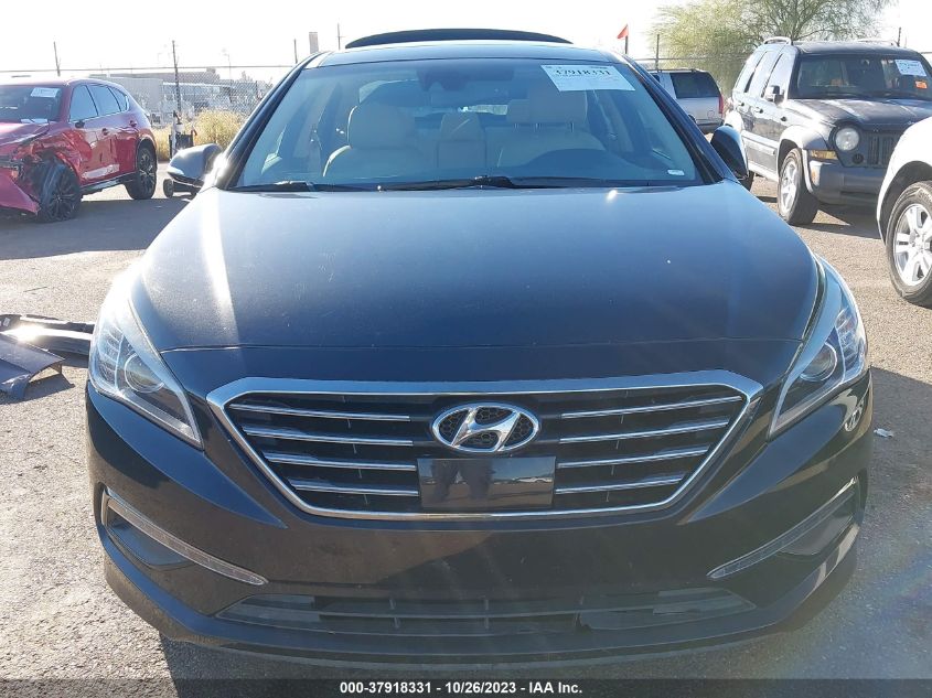 2015 Hyundai Sonata 2.4L Limited VIN: 5NPE34AF7FH072462 Lot: 37918331