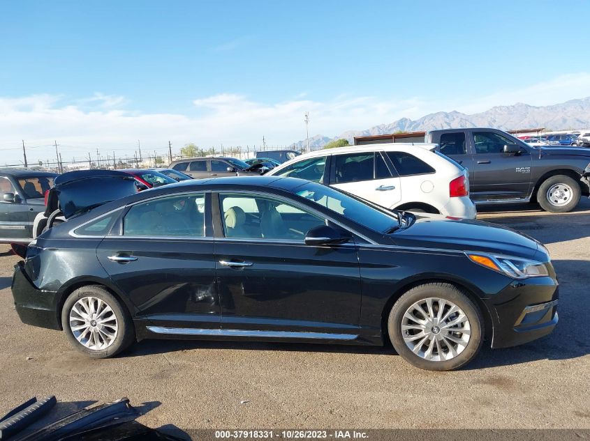 2015 Hyundai Sonata 2.4L Limited VIN: 5NPE34AF7FH072462 Lot: 37918331