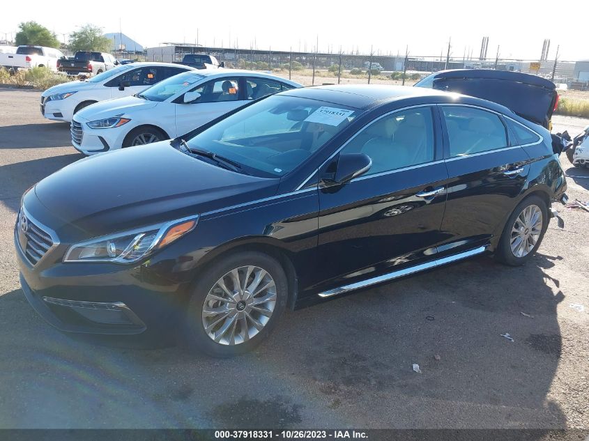 2015 Hyundai Sonata 2.4L Limited VIN: 5NPE34AF7FH072462 Lot: 37918331