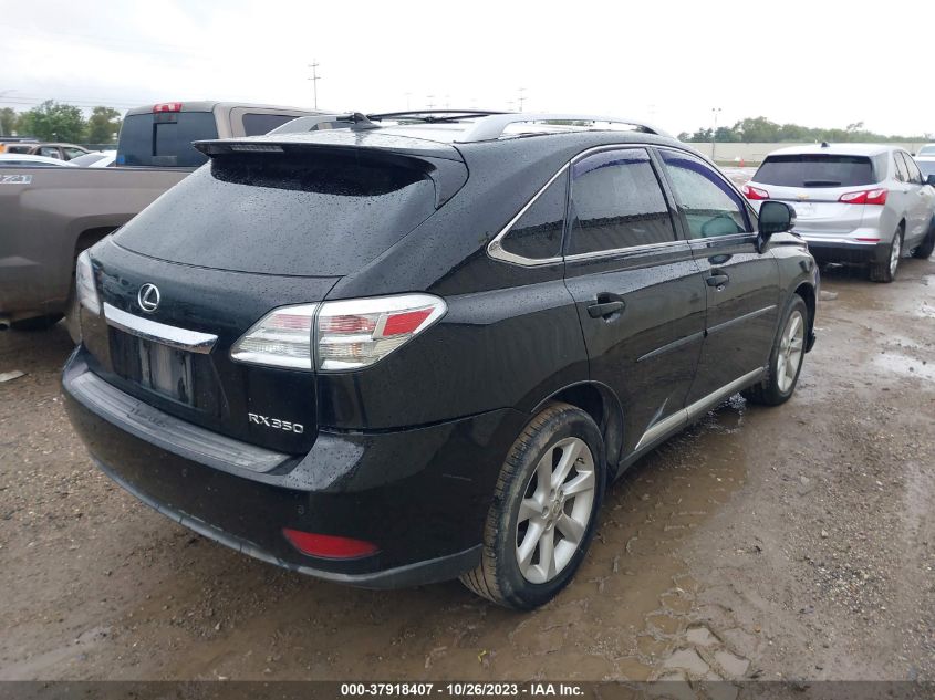 2011 Lexus Rx 350 VIN: 2T2BK1BA8BC110037 Lot: 37918407