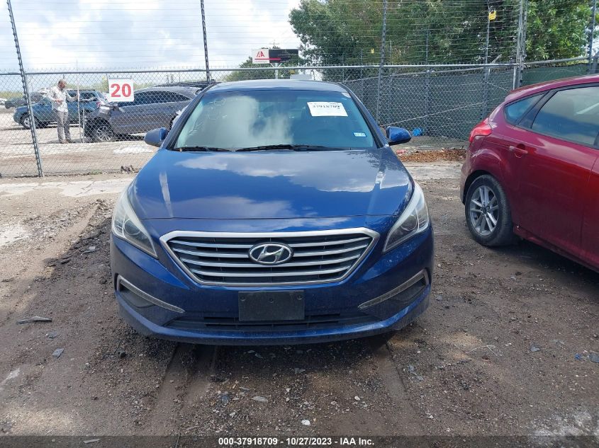 2015 Hyundai Sonata 2.4L Se VIN: 5NPE24AF8FH224557 Lot: 37918709