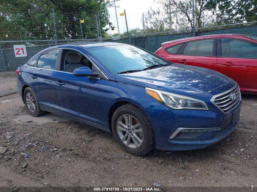 2015 Hyundai Sonata 2.4L Se VIN: 5NPE24AF8FH224557 Lot: 37918709