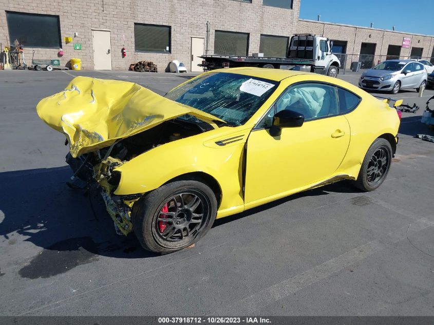 2017 Subaru Brz Series.yellow VIN: JF1ZCAC11H9601875 Lot: 37918712