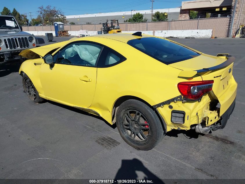 2017 Subaru Brz Series.yellow VIN: JF1ZCAC11H9601875 Lot: 37918712