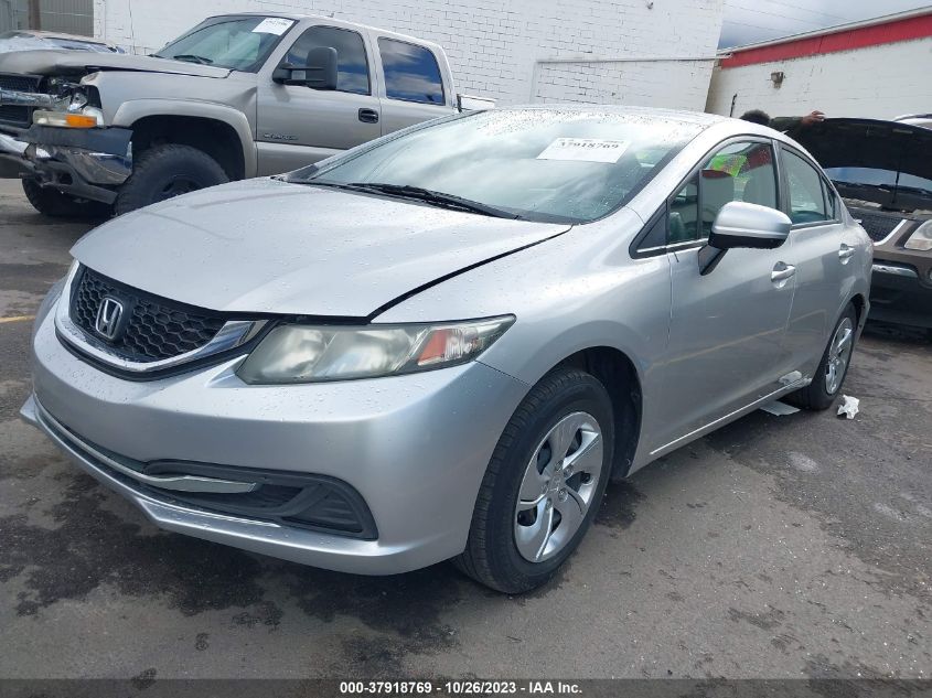 2014 Honda Civic Sedan Lx VIN: 19XFB2F52EE236246 Lot: 37918769