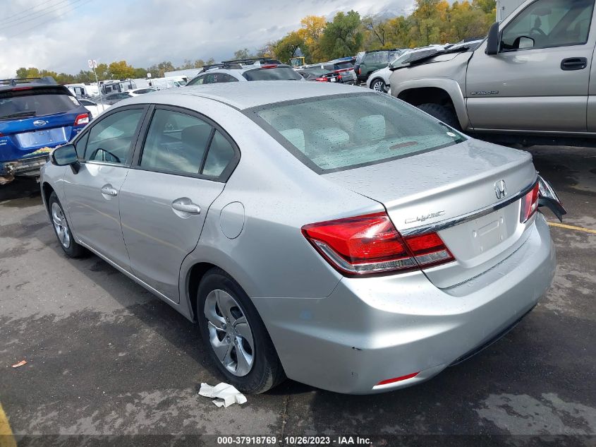 2014 Honda Civic Sedan Lx VIN: 19XFB2F52EE236246 Lot: 37918769