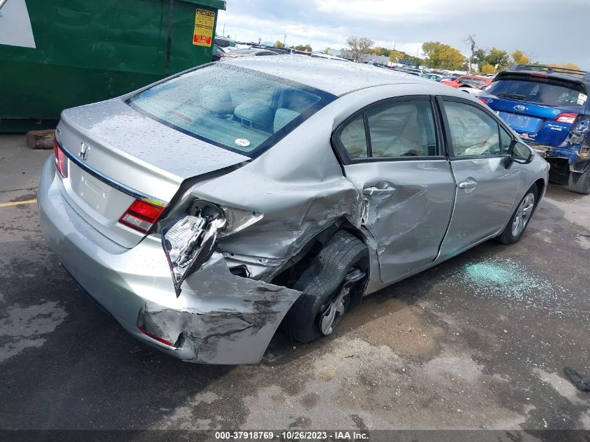 2014 Honda Civic Sedan Lx VIN: 19XFB2F52EE236246 Lot: 37918769