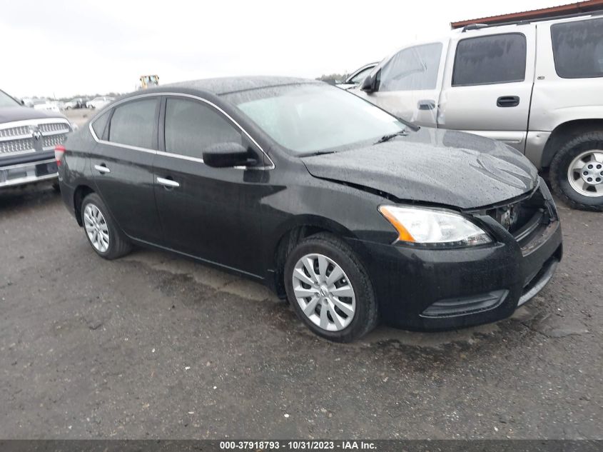 2014 Nissan Sentra Sv VIN: 3N1AB7AP7EY339714 Lot: 37918793