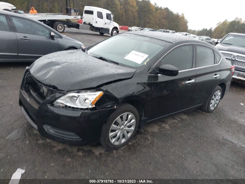 2014 Nissan Sentra Sv VIN: 3N1AB7AP7EY339714 Lot: 37918793