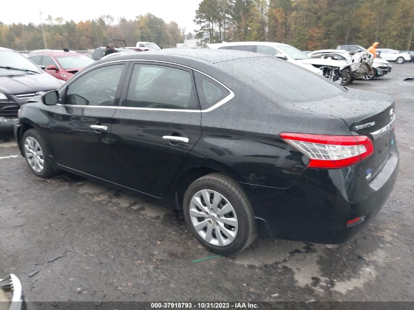 2014 Nissan Sentra Sv VIN: 3N1AB7AP7EY339714 Lot: 37918793