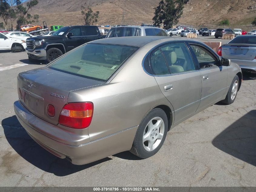 2000 Lexus Gs 300 VIN: JT8BD68S1Y0093966 Lot: 37918795