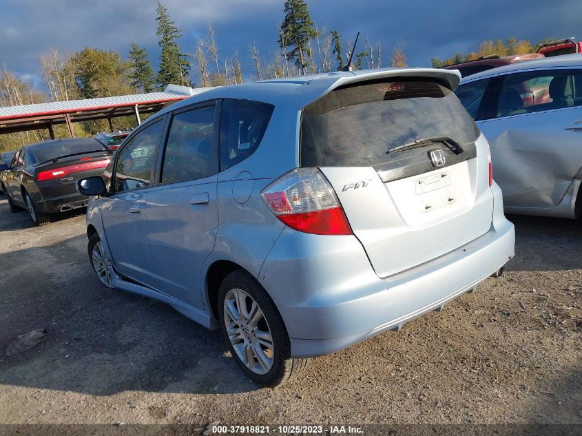 2009 Honda Fit Sport VIN: JHMGE88419C007054 Lot: 37918821