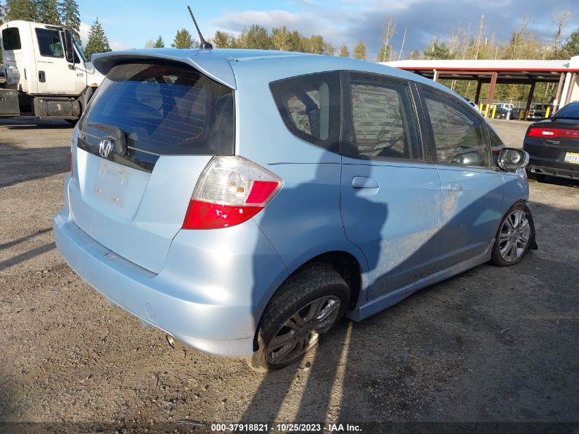 2009 Honda Fit Sport VIN: JHMGE88419C007054 Lot: 37918821