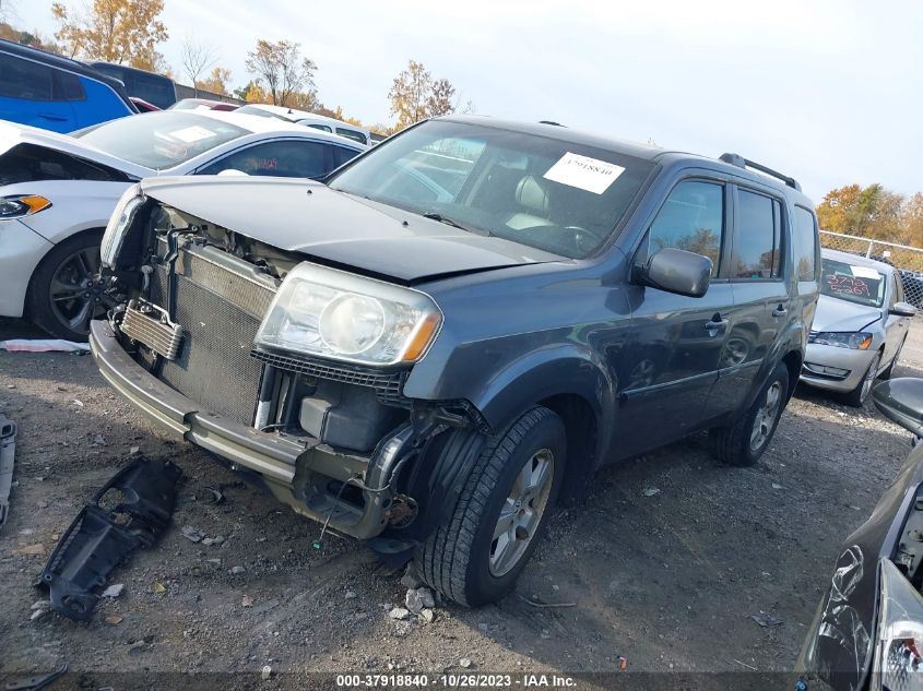 2011 Honda Pilot Ex-L VIN: 5FNYF4H62BB090838 Lot: 37918840