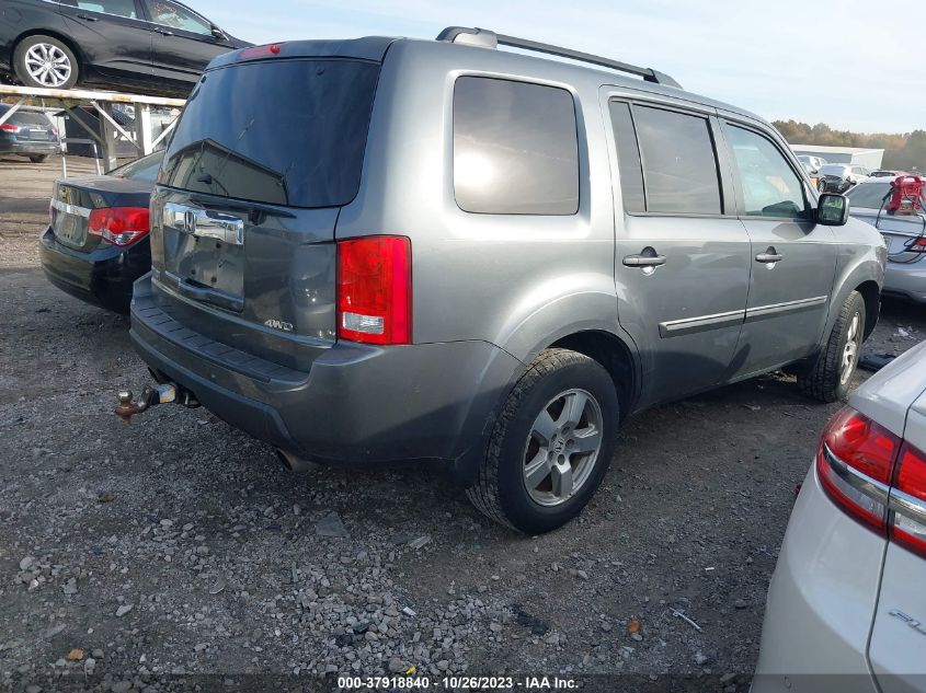 2011 Honda Pilot Ex-L VIN: 5FNYF4H62BB090838 Lot: 37918840