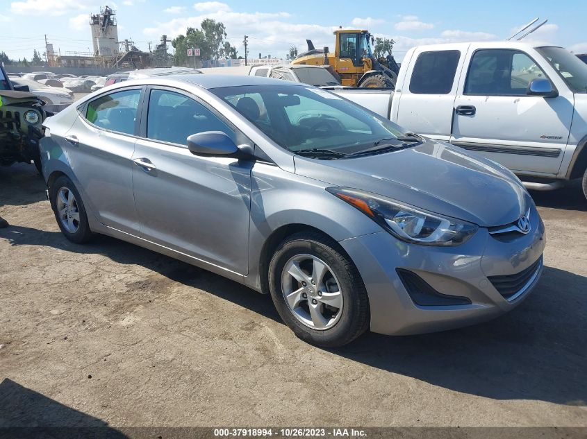 2014 Hyundai Elantra Se VIN: KMHDH4AE7EU203216 Lot: 37918994