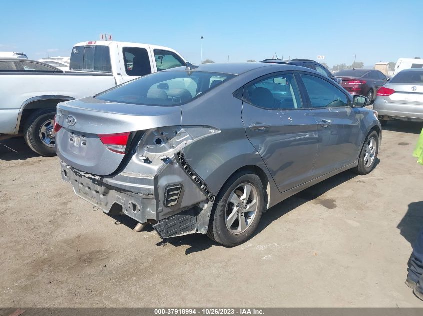 2014 Hyundai Elantra Se VIN: KMHDH4AE7EU203216 Lot: 37918994