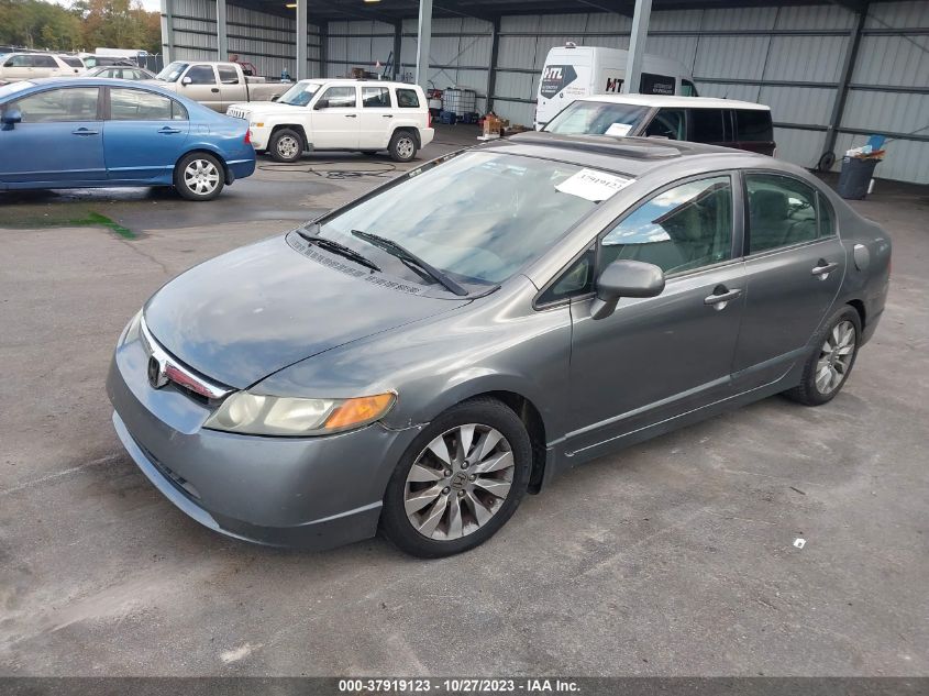 2010 Honda Civic Sdn Ex-L VIN: 2HGFA1F91AH308702 Lot: 37919123